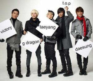 big bang kpop members